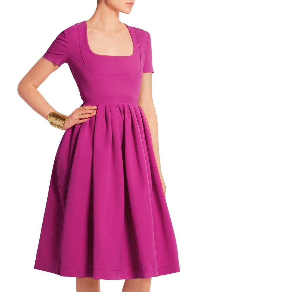 NWT Preen by Thornton Bregazzi Ted Midi Dress Pink